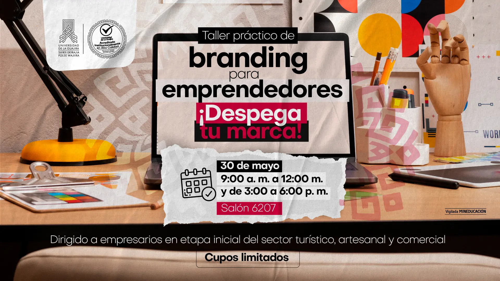 Taller práctico de branding para emprendedores ¡Despega tu marca!