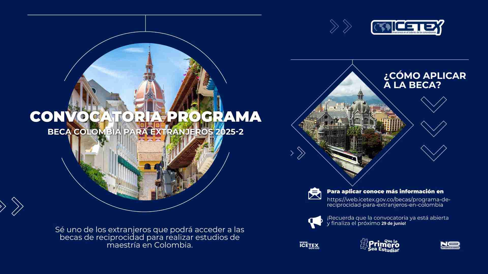 Programa Beca Colombia para extranjeros 2025-2