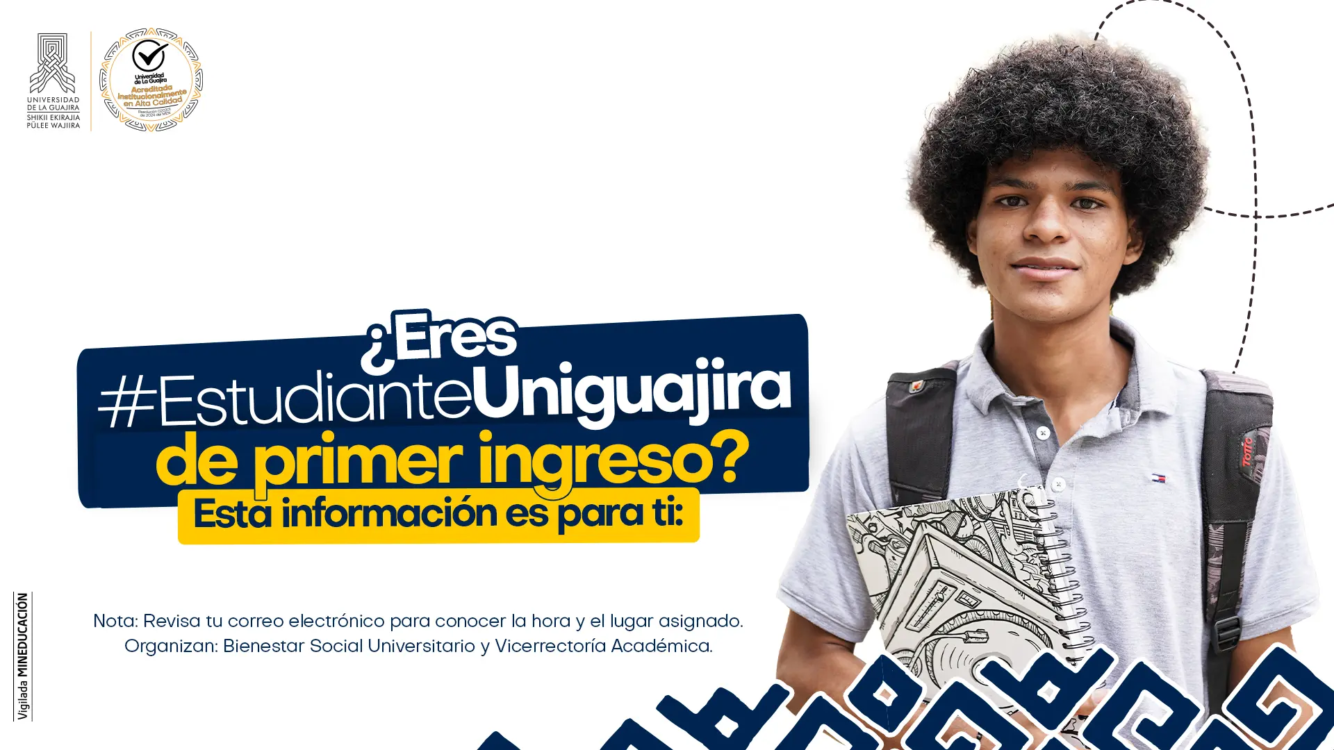 Afiche de un evento titulado "Seminario de Doctorado en Ciencias Físicas Red SUE Caribe". El evento se llevará a cabo en dos sesiones: 29 de julio de 2025 , de 3:00 a 6:00 p.m. 30 de julio de 2025 , de 9:00 a 12:00 pm El lugar del evento es el Salón 6111 . El seminario está organizado por la Facultad de Ciencias Básicas y Aplicadas y está dirigido a "docentes e investigadores de las ciencias básicas e Ingeniería y comunidad en general interesada en las temáticas a desarrollar". La imagen de fondo muestra a una mujer con una presentación en una pantalla, interactuando con el público.