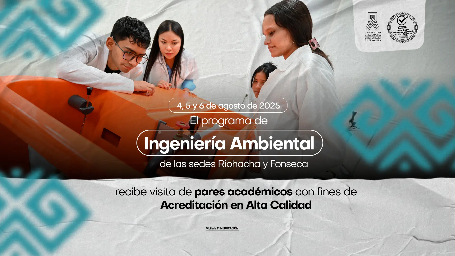 Notificación Visita De Pares Con Fines De Acreditación - Ingeniería Ambiental (Riohacha - Fonseca)